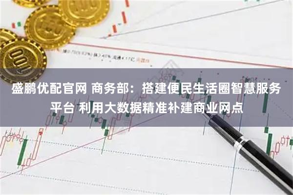 盛鹏优配官网 商务部:搭建便民生活圈智慧服务平台 利用大数据精准补建商业网点